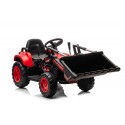 Traktor Na Akumulator Z łyżką BW-X002A Czerwony