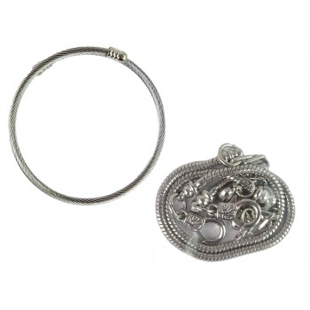 Zestaw Bransoletek, Łańcuszków oraz Kolorowych Koralików do Biżuterii