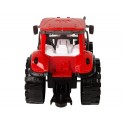 Czerwony Traktor z Pomarańczowym Kultywatorem  Napęd