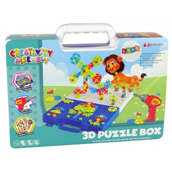 Klocki Konstrukcyjne 3D DIY Dinozaury