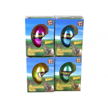 Rosnące Jajo Aligatora Krokodyla 6cm