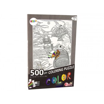 Puzzle Do Kolorowania 500 Elementów Ryby Ocean