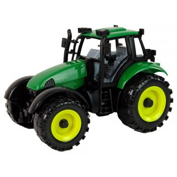 Traktor Ideal Farm Zielony Otwierana Maska