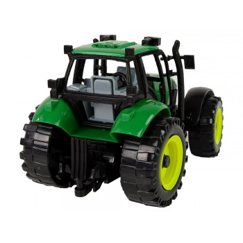 Traktor Ideal Farm Zielony Otwierana Maska