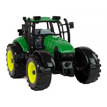 Traktor Ideal Farm Zielony Otwierana Maska