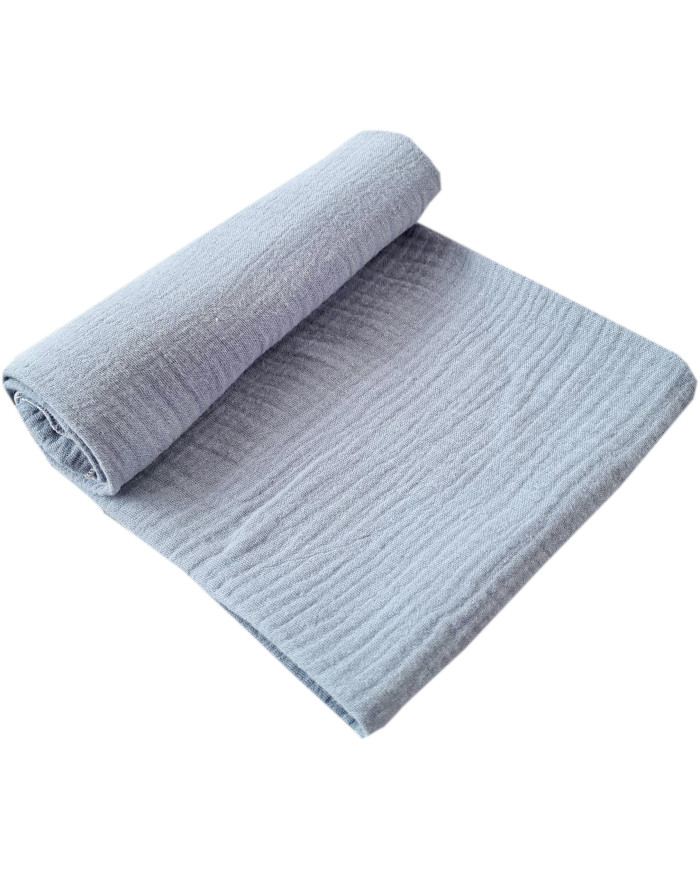 Pieluszka pielucha muślinowa premium 70x70 cm szara