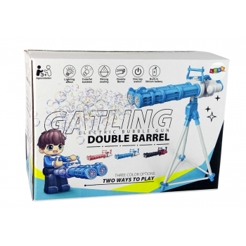 Pistolet na Statywie Bańki Mydlane Różowy