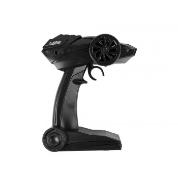 Auto RC Wysokie Koła 1:18 Plastikowe Czarne Złote