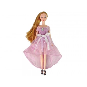 Lalka Dla Dzieci Emily Długie Włosy Biały Kotek