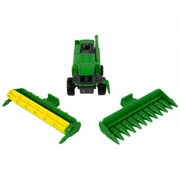 Pojazd Rolniczy Kombajn Z Siewnikiem Zielony Żółty