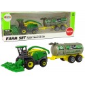 Plastikowy Pojazd Rolniczy Zielony Żółty