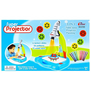 Projektor Rzutnik Rakieta Do Malowania 36 Obrazków