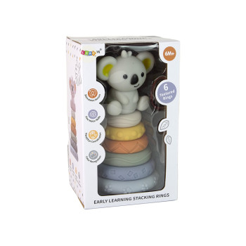 Piramida Koala dla Niemowląt Gumowa