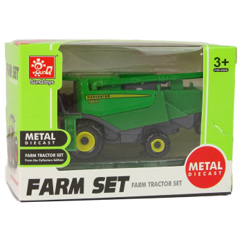 Pojazd Rolniczy Kombajn Zielony Mały