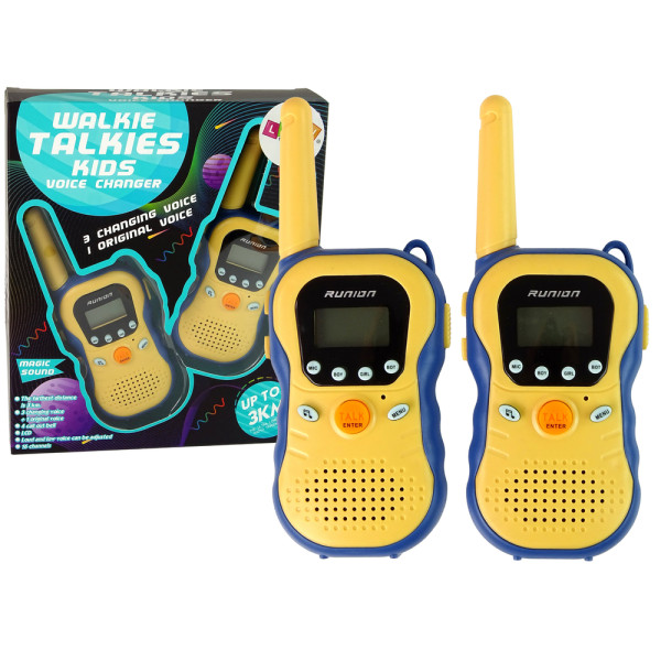 Walkie Talkies dla Dzieci Żółte
