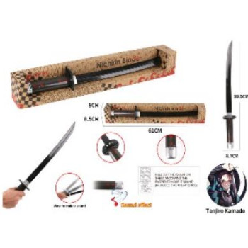 Miecz Samurajski Wygodna Rękojeść Czarny