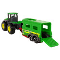 Traktor z Przyczepą Plastikowy Zielony