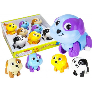 Zabawka Nakręcana Piesek Rusza Ogonkiem Kolory