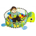 Mata Edukacyjna Dla Maluszka Żółw 3w1 + Piłki