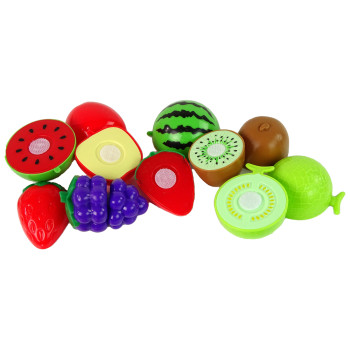 Zestaw Owoców Do Krojenia Deska Talerzyk Sztućce