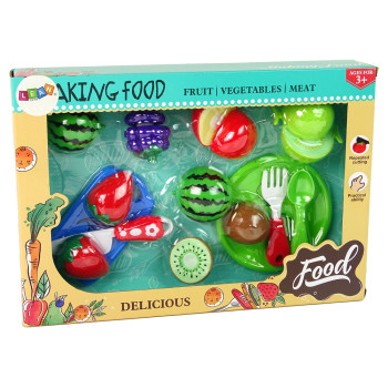 Zestaw Owoców Do Krojenia Deska Talerzyk Sztućce