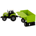 Traktor z Przyczepą Zielony Farma