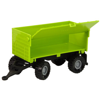 Traktor z Przyczepą Zielony Farma