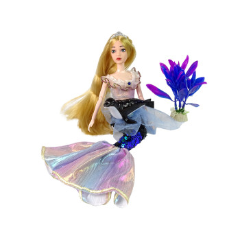 Lalka Dla Dzieci Emily Syrenka Zielona Akcesoria