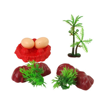 Zestaw Figurek Dinozaurów z Akcesoriami 15 Sztuk