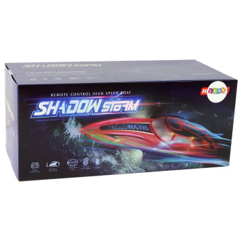 Motorówka R/C 2,4G Czerwona 20-25 km/h