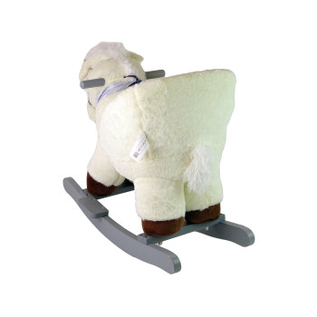 Koń Na Biegunach Bujak Biały Jednorożec