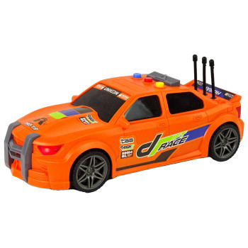 Auto Sportowe Wyścigowe 1:16 Pomarańczowy Dźwięk