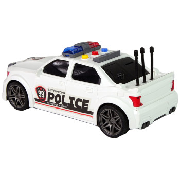 Auto Sportowe Policja 1:16 Biały Dźwięk