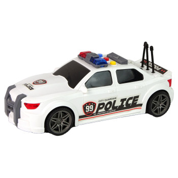 Auto Sportowe Policja 1:16 Biały Dźwięk