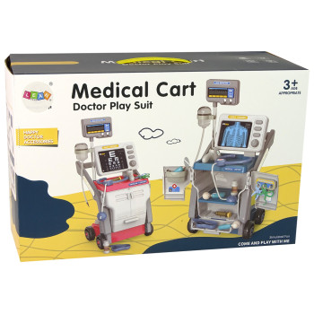 Zestaw Małego Doktora Stetoskop Światła Różowy