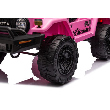 Auto Na Akumulator Toyota FJ Różowe 4x4