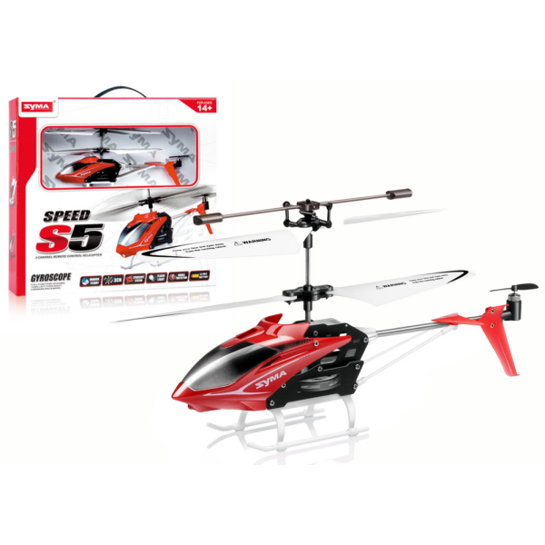 Zdalnie Sterowany Helikopter S5 SYMA RC Czerwony