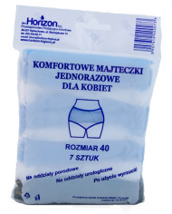 Majtki poporodowe jednorazowe 7szt. roz.40 Horizon