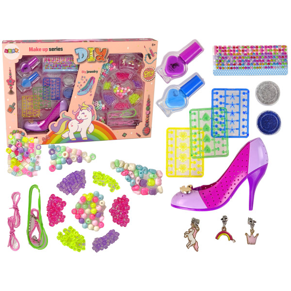 Zestaw do Paznokci i Biżuterii Kolorowy