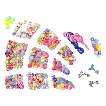 Zestaw do Makijażu i Biżuterii Kolorowy