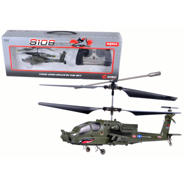 Zdalnie Sterowany Helikopter S109G SYMA RC Zielony