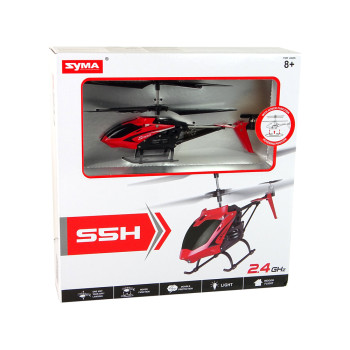 Zdalnie Sterowany Helikopter S5H SYMA Czerwony