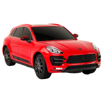 Auto R/C Porsche Macan Turbo 1:24 Rastar Czerwony