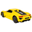 Auto R/C Porsche 918 1:24 Rastar Żółte