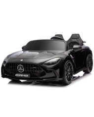 Auto Na Akumulator Mercedes GT63 AMG DK-GT63 24V LCD Czarny Lakierowany
