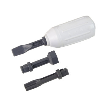 Śmieciarka do Rozkręcania i Skręcania Akcesoria Pomarańczowa