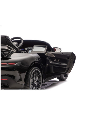 Auto Na Akumulator Mercedes GT63 AMG DK-GT63 24V LCD Czarny Lakierowany