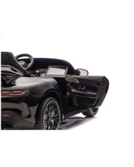 Auto Na Akumulator Mercedes GT63 AMG DK-GT63 24V LCD Czarny Lakierowany