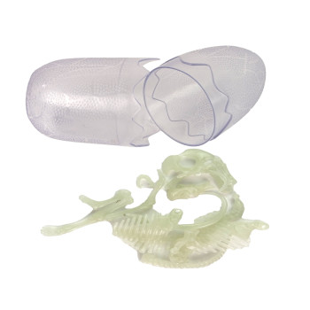 Świecący W Ciemności Szkielet 3D Dinozaury Mamut w Jajku