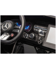 Auto Na Akumulator Mercedes GT63 AMG DK-GT63 24V LCD Czarny Lakierowany